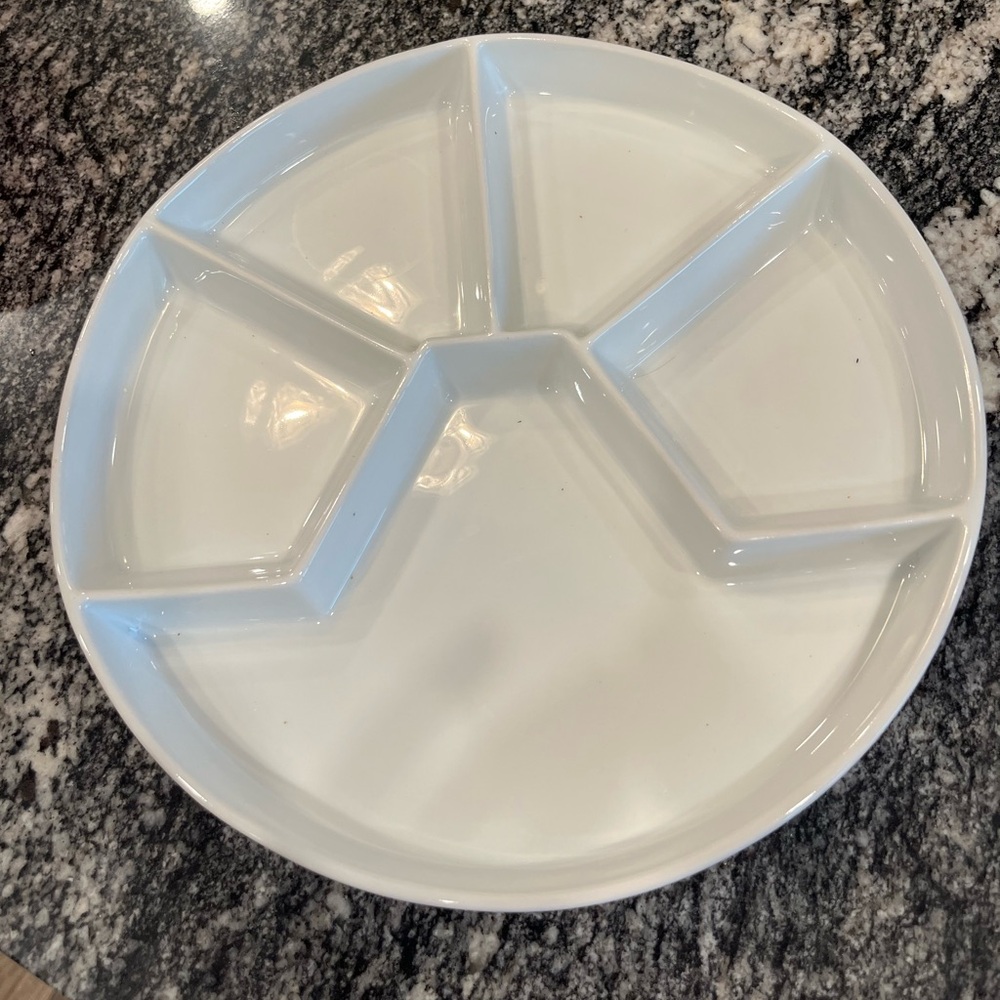 Segmented Serving Plate